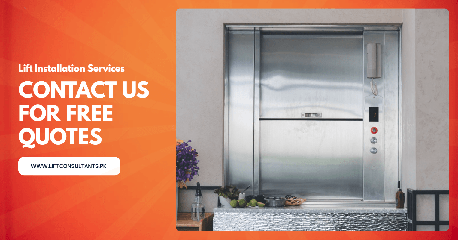 Small Dumbwaiter Elevator Installation for Food Transport in Karachi - Contact Us