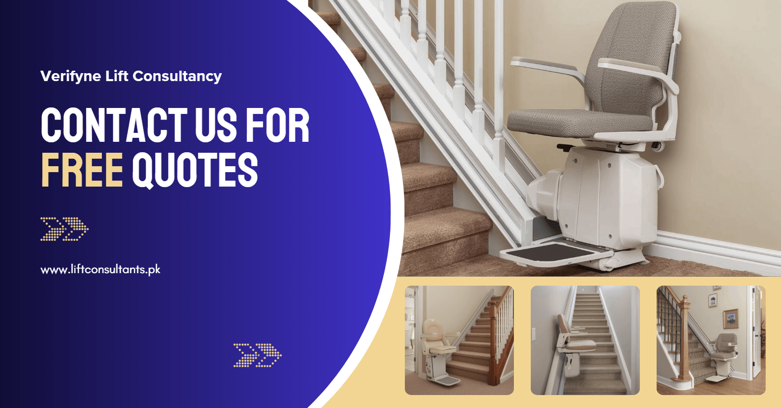 Best Home Stair Lift Chair Solutions in Pakistan - Contact Us
