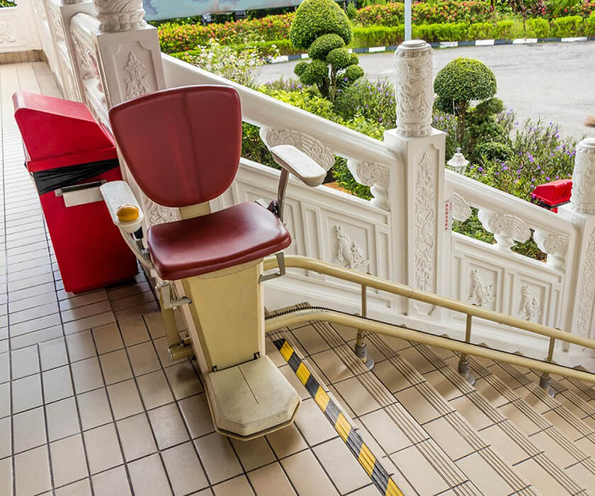 Primary Operational Features Enabling Stair Mobility Flow in Medical Care Environments