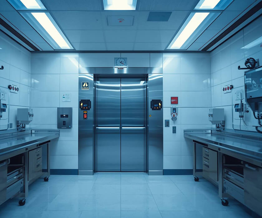 Verifyne Lift Consultancy Professional Setup Planning for Compact Lift Integration in Clinical Processing Areas