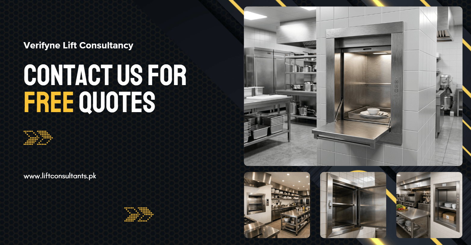 Best Dumbwaiter Elevator Designs for Pakistani Homes and Commercial Buildings - Contact Us