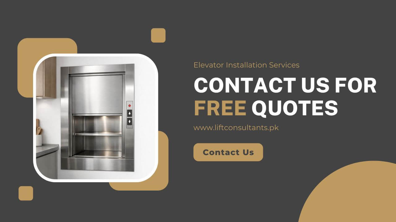 Modern Dumbwaiter Small Lift Installation Services for Homes in Pakistan - Contact Us