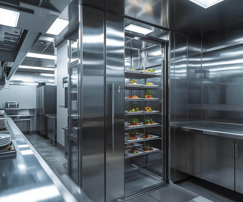 Staff Assisted Transport Features in Hotel Food Service Movement Mechanisms