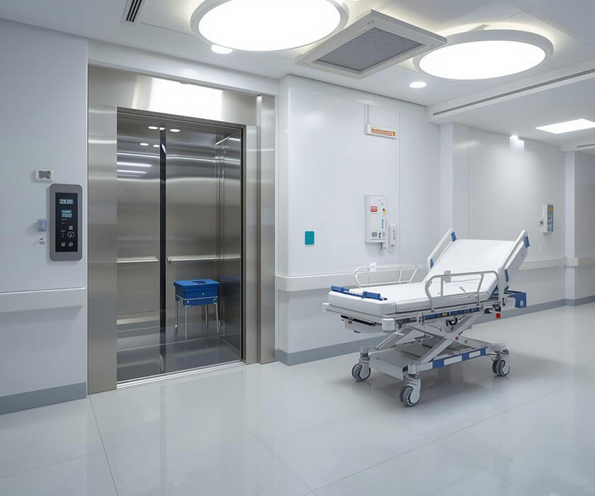 Sanitation-Focused Technologies Supporting Daily Transportation Activities in Patient Care Centers