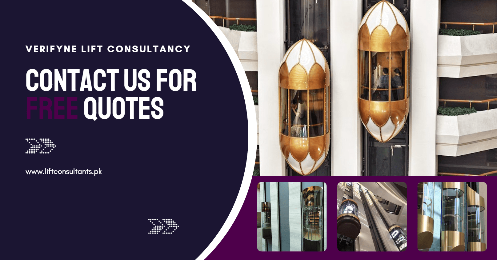 Exterior Capsule Elevator Installation for Commercial Plazas in Rawalpindi - Contact Us
