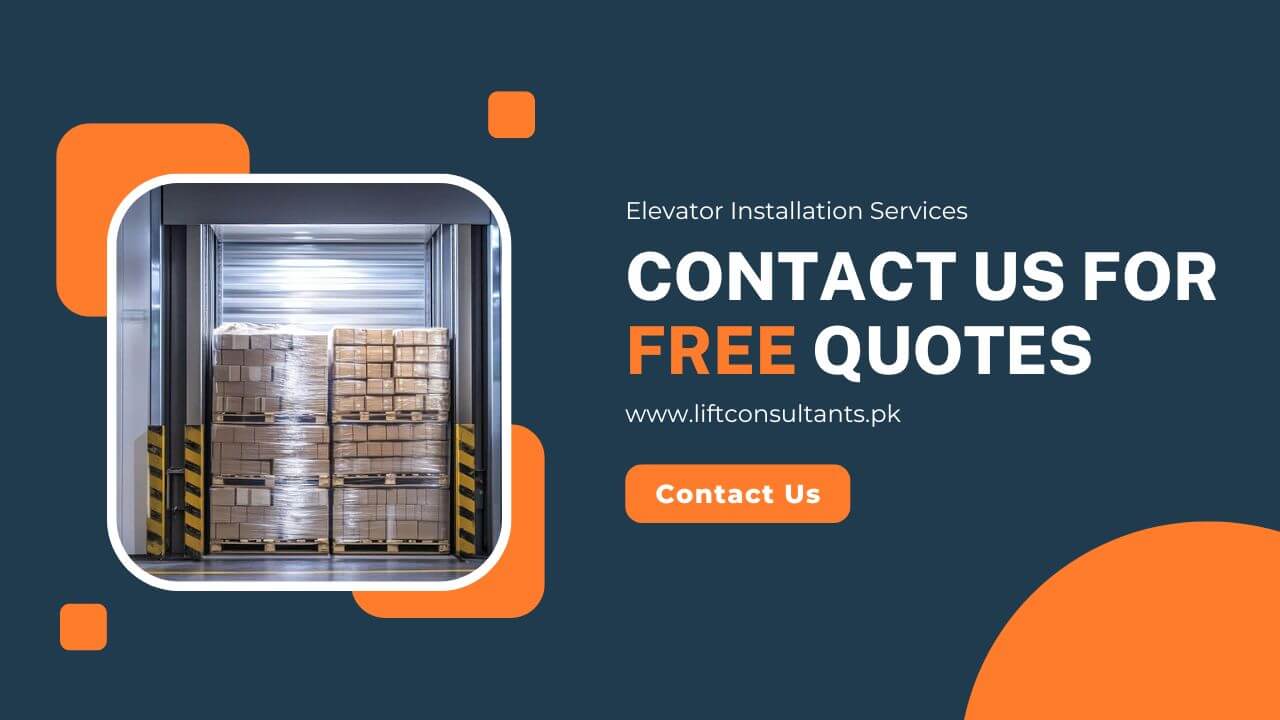 Heavy Duty Cargo Goods Lift Installation in Rawalpindi Industrial Estate - Contact Us