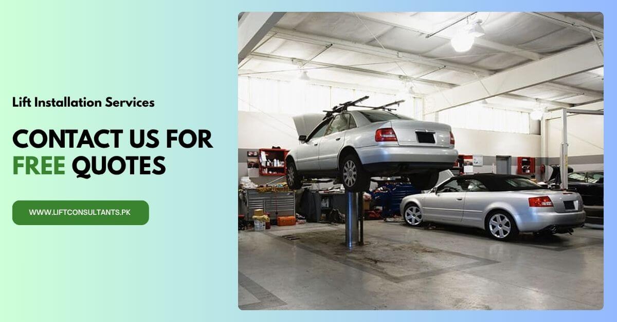 Heavy Duty Hydraulic Car Elevator Installation for Showrooms in Lahore - Contact Us