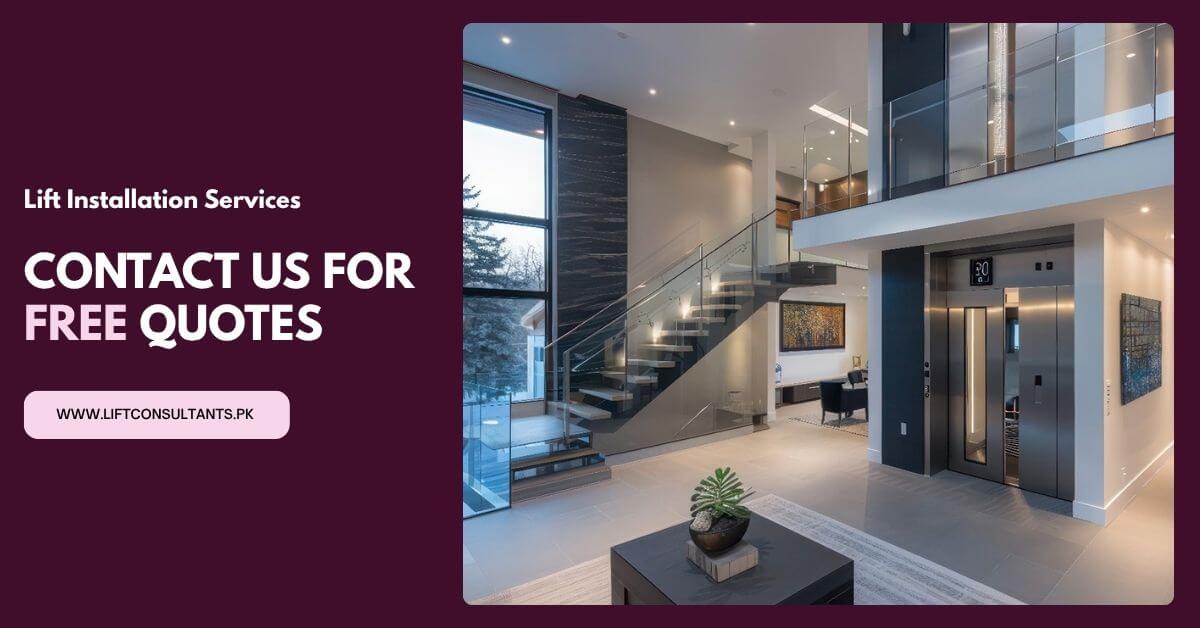 Luxury Villa Elevator Solutions for Diplomatic Residences in E-7 Islamabad - Contact Us