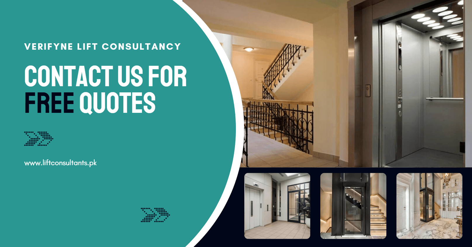 Small 3 Person Passenger Lift Cabin Installation for Housing Societies in E-11 Islamabad - Contact Us