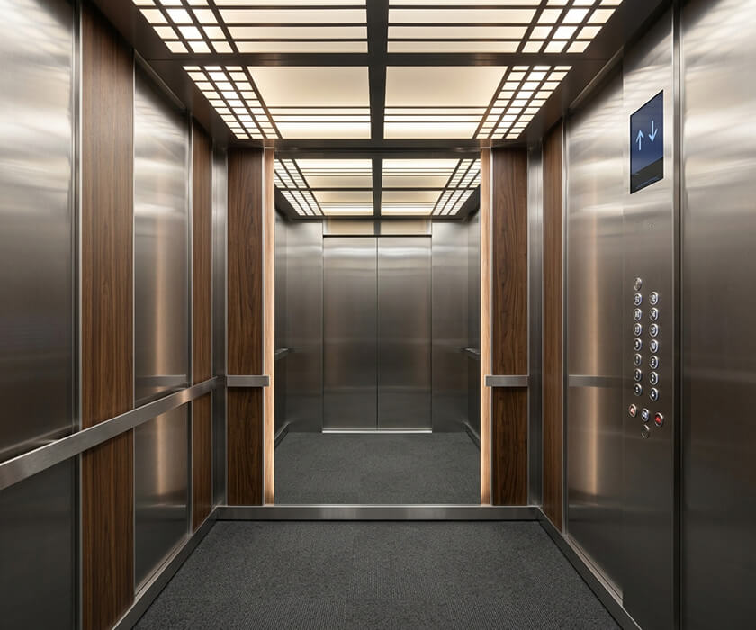 Compact Office Elevator Features Designed for Efficient Use of Available Building Space Compact Office Elevator Features Designed for Efficient Use of Available Building Space