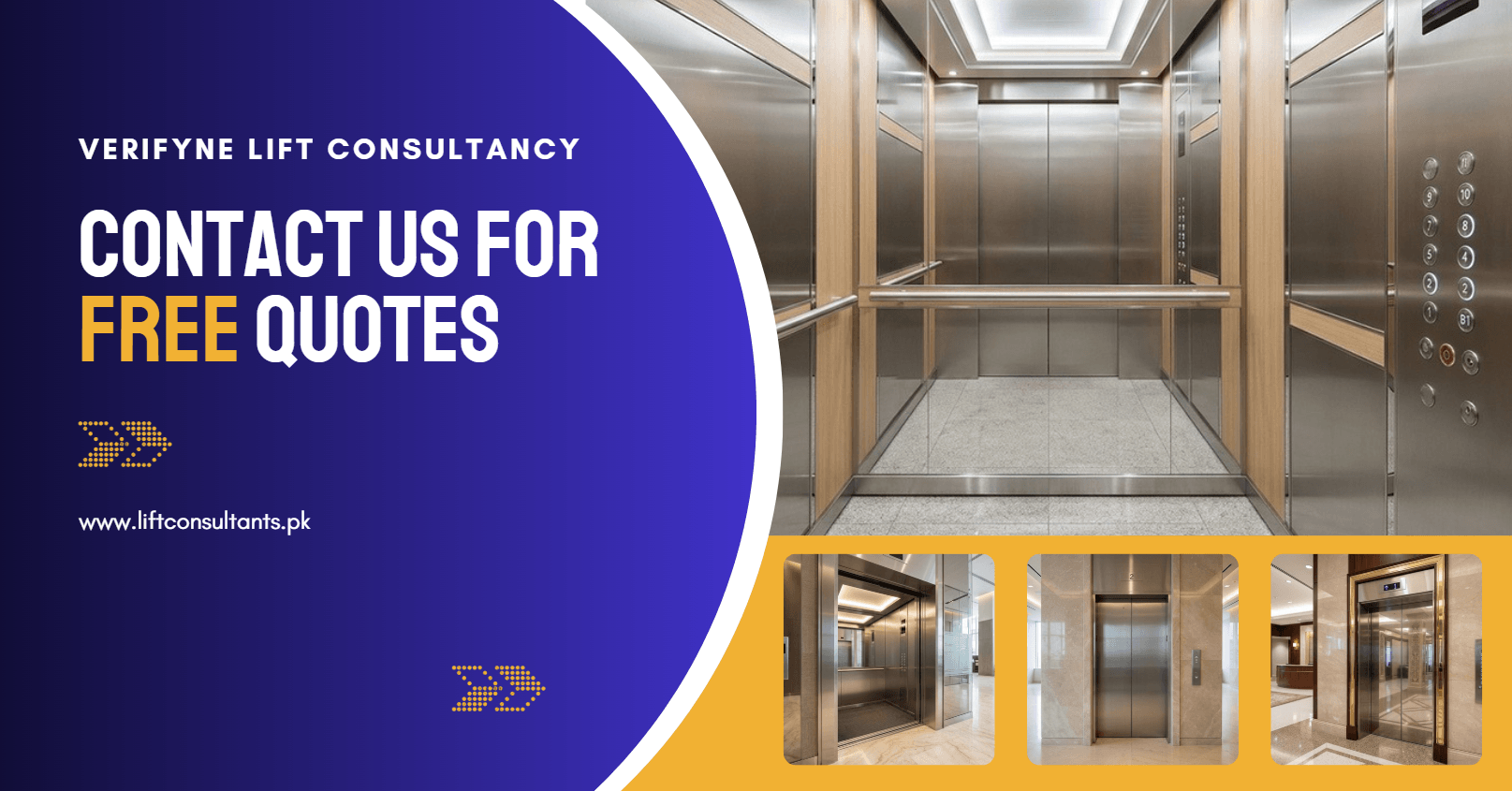 Long Life Passenger Elevator Systems Installation for Banks in Committee Chowk Rawalpindi Contact Us