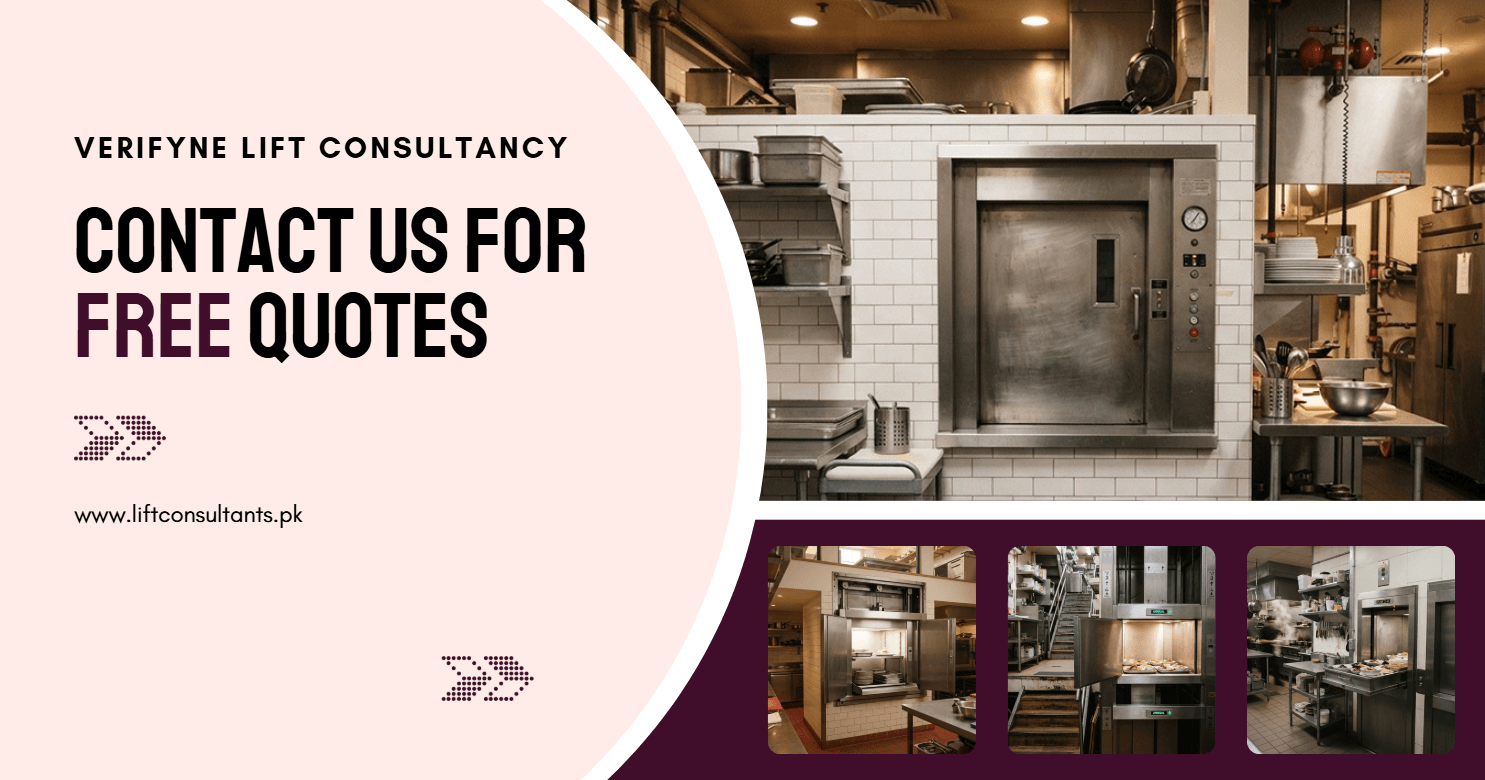 Commercial Stainless Steel Kitchen Dumbwaiter Lift Installation in Gulberg Lahore Contact Us